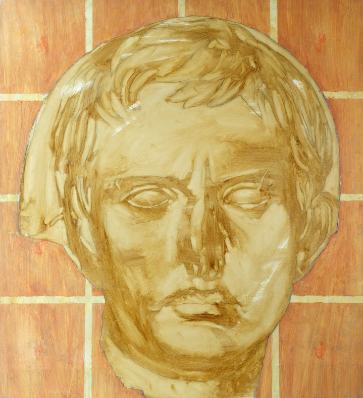 Kopf oT - Hannes Scheucher